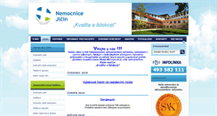Desktop Screenshot of nemjc.cz